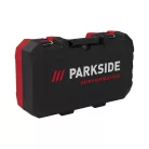 ParkSide Performance PPMFW 550 A1 elektromos 550W prémium multifunkciós szerszámgép, 5 az 1-ben oszcillációs rezgő multiszerszám kofferben, tartozékokkal (fűrészel, vág, hántol és csiszol)