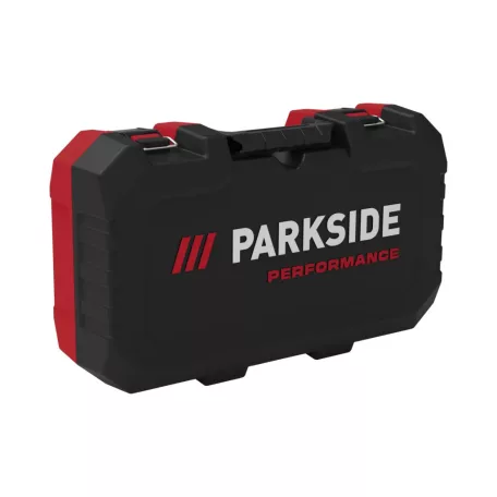 ParkSide Performance PPMFW 550 A1 elektromos 550W prémium multifunkciós szerszámgép, 5 az 1-ben oszcillációs rezgő multiszerszám kofferben, tartozékokkal (fűrészel, vág, hántol és csiszol)