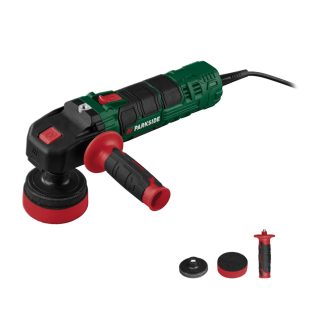  ParkSide PPM 800 A1 80 mm 800W elektromos (vezetékes) polírozógép, autó polírozó szabályozható fordulatszámmal