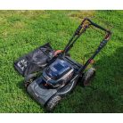 HIBÁS, használt ParkSide Performance PPRMA 40-Li A1 SOLO X20V 2 vagy 4 akkus fűnyíró 40V 47cm akkumulátoros fűnyírógép kefementes (brushless) motorral, akku és töltő nélkül