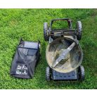 HIBÁS, használt ParkSide Performance PPRMA 40-Li A1 SOLO X20V 2 vagy 4 akkus fűnyíró 40V 47cm akkumulátoros fűnyírógép kefementes (brushless) motorral, akku és töltő nélkül