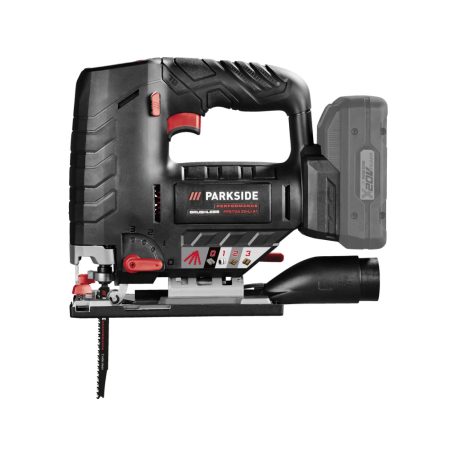 ParkSide Performance PPSTDA 20-Li A1 SOLO 20V akkus, akkumulátoros prémium szúrófűrész, dekopírfűrész, akku és töltő NÉLKÜL, kofferben