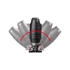 ParkSide Performance PPSTDA 20-Li A1 SOLO 20V akkus, akkumulátoros prémium szúrófűrész, dekopírfűrész, akku és töltő NÉLKÜL, kofferben