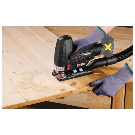 ParkSide Performance PPSTKA 12 A1 SOLO X12V 12V li-ion akkus, akkumulátoros szúrófűrész, dekopírfűrész, akku és töltő nélkül