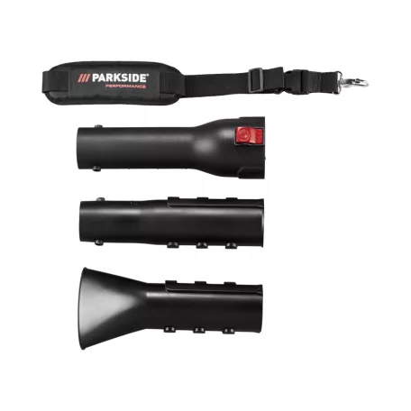 ParkSide Performance PPATLB 40 A1 / PPTLBA 40-Li C3 SOLO 40V dupla akkus, akkumulátoros turbinás lombfúvó, lombfújó 250 km/h, akku és töltő nélkül