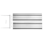 ParkSide Performance PPTSA 20-Li C3 SOLO X20V 20V vezeték nélküli, akkus merülőfűrész, merülő körfűrész akku és töltő nélkül, vezetősínnel