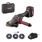 ParkSide PPWSFA 20-Li B3 20V 4Ah Performance laposfejű sarokcsiszoló, X20V flex, elektronikus fordulatszám szabályzóval, 4 koronggal, PAP 20 B3 akkuval és PLG 20 C3 gyorstöltővel, kofferben