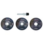 ParkSide PPWSFA 20-Li B3 20V 4Ah Performance laposfejű sarokcsiszoló, X20V flex, elektronikus fordulatszám szabályzóval, 4 koronggal, PAP 20 B3 akkuval és PLG 20 C3 gyorstöltővel, kofferben