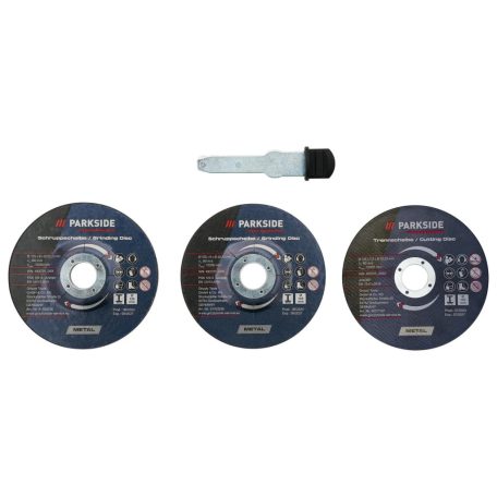 ParkSide PPWSFA 20-Li B3 20V 4Ah Performance laposfejű sarokcsiszoló, X20V flex, elektronikus fordulatszám szabályzóval, 4 koronggal, PAP 20 B3 akkuval és PLG 20 C3 gyorstöltővel, kofferben