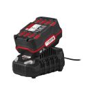 ParkSide PPWSFA 20-Li B3 20V 4Ah Performance laposfejű sarokcsiszoló, X20V flex, elektronikus fordulatszám szabályzóval, 4 koronggal, PAP 20 B3 akkuval és PLG 20 C3 gyorstöltővel, kofferben