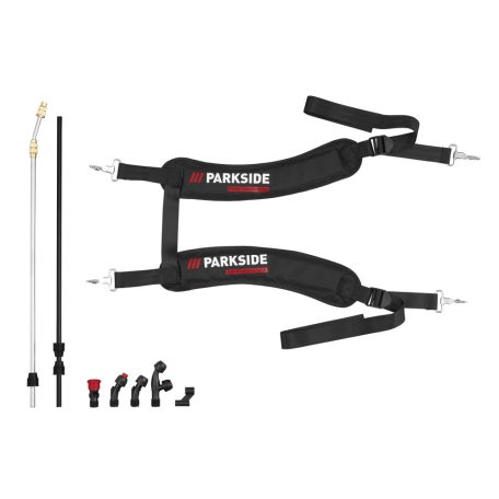 ParkSide Performance PRDSP 20-Li C2 SOLO 16L 20V akkus permetezőgép / PPRDS 20‑Li C3 X20V Team akkumulátoros háti permetező, 16 literes  permetezőgép akku és töltő nélkül