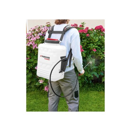 ParkSide Performance PRDSP 20-Li C2 SOLO 16L 20V akkus permetezőgép / PPRDS 20‑Li C3 X20V Team akkumulátoros háti permetező, 16 literes  permetezőgép akku és töltő nélkül