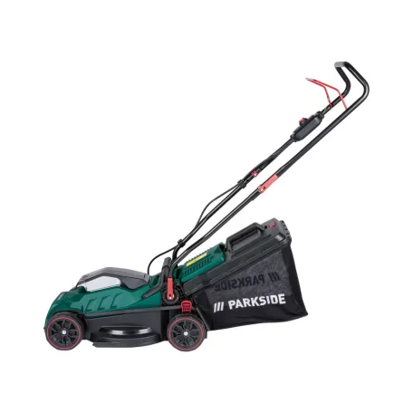 ParkSide PRMA 20-Li B2 20V 4Ah akkus 33 cm vezeték nélküli, fűgyűjtős, akkumulátoros fűnyíró, akkuval és töltővel