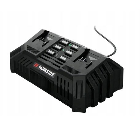 ParkSide PRMA 40-Li C1 D-SMART-8 X20V 2 x PAPS 208 A1 20V 8Ah Bluetooth Smart Li-ion dupla akkus, 40 cm vezeték nélküli, fűgyűjtős, 40V akkumulátoros fűnyíró dupla akkutöltővel