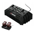 ParkSide PRMA 40-Li C1 DUO X20V 2 x 20V 4Ah Li-ion dupla akkus, 40 cm vezeték nélküli, fűgyűjtős, 40V akkumulátoros fűnyíró, dupla töltővel