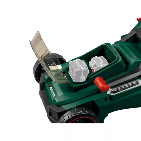 ParkSide PRMA 40-Li C1 / D2 / E3 DUO X20V 2 x 20V 4Ah Li-ion dupla akkus, 40 cm vezeték nélküli, fűgyűjtős, 40V akkumulátoros fűnyíró, dupla töltővel