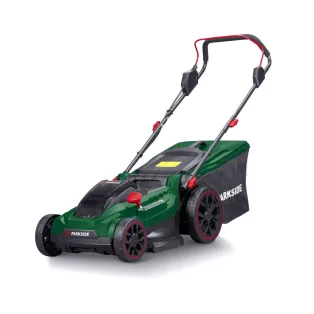  ParkSide PRMA 40-Li C1 / D2 / E3 SOLO X20V vezeték nélküli, fűgyűjtős, 40V 40cm akkumulátoros fűnyíró, Brushless fűnyírógép kefementes motorral, akku és töltő nélkül
