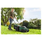 BONTOTT, használt, javított ParkSide PRMA 40-Li C1 SOLO X20V vezeték nélküli, fűgyűjtős, 40V 40cm akkumulátoros fűnyíró, Brushless fűnyírógép kefementes motorral, akku és töltő nélkül