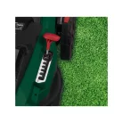 BONTOTT, használt, javított ParkSide PRMA 40-Li C1 SOLO X20V vezeték nélküli, fűgyűjtős, 40V 40cm akkumulátoros fűnyíró, Brushless fűnyírógép kefementes motorral, akku és töltő nélkül