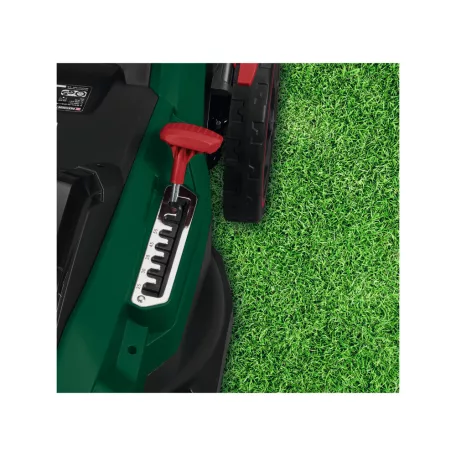 BONTOTT, használt, javított ParkSide PRMA 40-Li C1 SOLO X20V vezeték nélküli, fűgyűjtős, 40V 40cm akkumulátoros fűnyíró, Brushless fűnyírógép kefementes motorral, akku és töltő nélkül