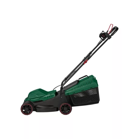 ParkSide PERM 1200 A1 / PRM 1200 C3 Turbo Power 1200W 31 cm elektromos fűnyíró, fűgyűjtős fűnyírógép 3 vágásmagasság fokozattal (20 / 40 / 60 mm)