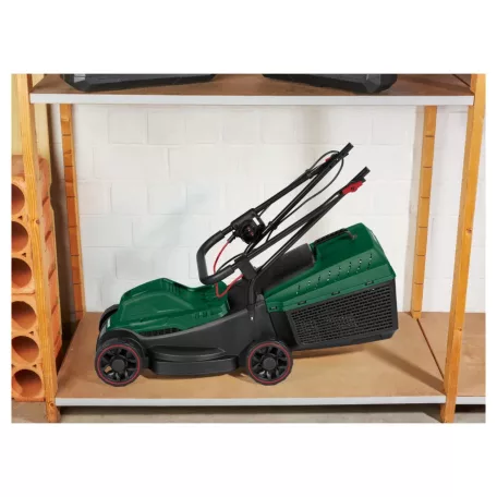 ParkSide PERM 1200 A1 / PRM 1200 C3 Turbo Power 1200W 31 cm elektromos fűnyíró, fűgyűjtős fűnyírógép 3 vágásmagasság fokozattal (20 / 40 / 60 mm)