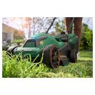 ParkSide PRM 1300 C3 1300W 32 cm elektromos fűnyíró, 30L fűgyűjtős fűnyírógép 3 vágásmagasság fokozattal (20 / 40 / 60 mm)
