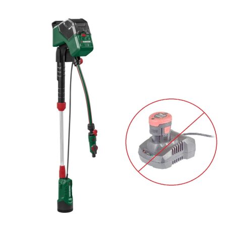 Parkside PRPA 12-Li A1 SOLO GardenPump X12V szett, 12V akkus  szivattyú, akkumulátoros esővízszivattyú, kerti szivattyú 1500 liter/óra, AKKU ÉS TÖLTŐ NÉLKÜL