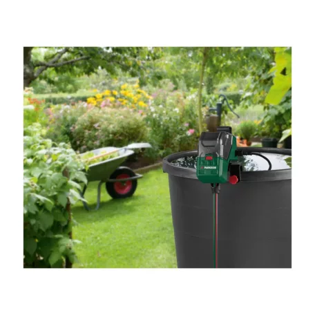 Parkside PRPA 12-Li A1 GardenPump X12V szett, 12V akkus  szivattyú, akkumulátoros esővízszivattyú, kerti szivattyú 12V 2Ah akkuval és töltővel, 1500 liter/óra