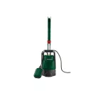 Parkside PERP 400 A1 / PRP 400 C2 elektromos 400W esővízszivattyú, kerti hordóürítő szivattyú, szennyvízszivattyú 4000 liter/óra 1.3 bar max 7m rugalmas csővel, csappal
