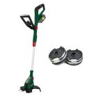 ParkSide PRTA 20-Li C3 / D3 SOLO X20 akkus, akkumulátoros, damilos szegélynyíró, szegélyvágó, fűszegélynyíró, vezeték nélküli fűkasza