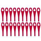 Parkside 20 darabos műanyag pótkés, vágókés PRTA 20-Li A1 akkus, késes fűszegélynyíróhoz (91099406, 13604002)