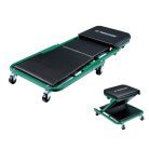 ParkSide PRW 2 A1 2 az 1-ben összecsukható, guruló szerelőszék 120 kg / szerelőágy 150 kg teherbírással, járművek alatti munkákhoz