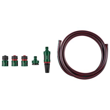 ParkSide PSA 25 D1 25m 6 bar fali automata tömlődob, falra szerelhető tömlőtároló, tömlődoboz 25 méter 1/2" locsolótömlővel és állítható szórófejjel 