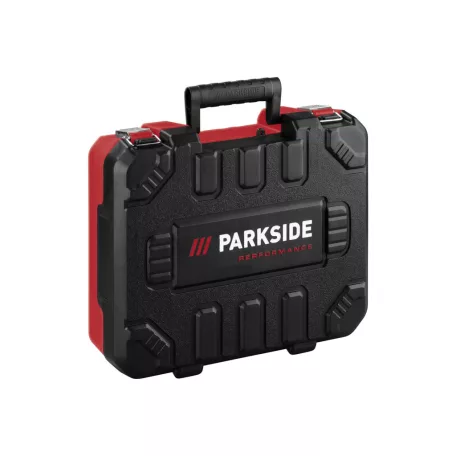 ParkSide Performance PSBSAP 12 A1 SOLO 45 Nm levehető tokmányos X12V akkus ütvefúró, fúró, behajtó kofferben, akku és töltő nélkül