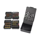 ParkSide PSBSAP 20-Li D4 XXL 98 részes alu kofferes Performance Brushless 64 Nm akkus fúró, ütvefúró készlet fém kofferben 2 akkuval, töltővel, 98 tartozékkal
