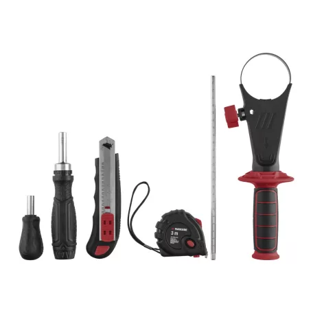 ParkSide PSBSAP 20-Li D4 XXL 98 részes alu kofferes Performance Brushless 64 Nm akkus fúró, ütvefúró készlet fém kofferben 2 akkuval, töltővel, 98 tartozékkal