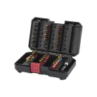 ParkSide PSBSAP 20-Li D4 XXL 98 részes alu kofferes Performance Brushless 64 Nm akkus fúró, ütvefúró készlet fém kofferben 2 akkuval, töltővel, 98 tartozékkal