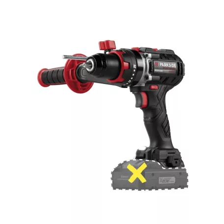 ParkSide Performance PSBSAP 20-Li C3 SOLO X20V Brushless 64 Nm akkus ütvefúró kofferben, akku és töltő nélkül