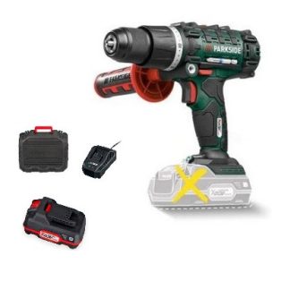   ParkSide PSBSA 20-Li C3 / D4 45 Nm X20V 20V 2Ah akkus ütvefúró, fúró, csavarbehajtó kofferben, akkuval és töltővel