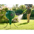 ParkSide PSGA 25 A1 25m 6 bar leszúrható automata kerti tömlődob, talajba fúrható tömlőtároló, tömlődoboz 25 méter 1/2" locsolótömlővel és állítható szórófejjel