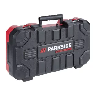   Gyári üres tároló és hordozó prémium koffer ParkSide PSSAP 2028 A1 (413752 - Kompernass) Performance akkus kardfűrészhez, orrfűrészhez és tartozékaihoz