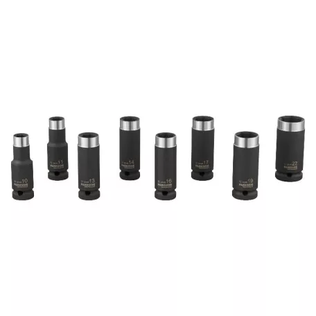 ParkSide Performance PSNP 8 C3 8 részes 1/2" (12.5 mm) CR-MO dugókulcs (krova) készlet praktikus fém tároló dobozban
