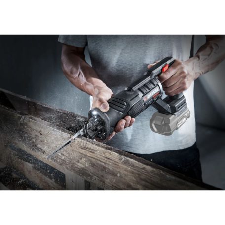 ParkSide Performance PSSAP 20-Li D5 SOLO prémium Brushless (BL - kefementes) X20V akkus, 20V akkumulátoros kardfűrész, orrfűrész akku és töltő nélkül, 22 mm lökethosszal