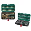  ParkSide PSSS 46 A1 46 részes 1/4" racsnis dugókulcs (krova), imbuszkulcs és bitfej készlet kofferben ezüst / arany