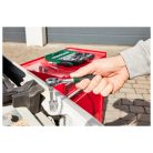 ParkSide PSSS 46 A1 46 részes 1/4" racsnis dugókulcs (krova), imbuszkulcs és bitfej készlet kofferben