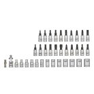 ParkSide PSSS 46 A1 46 részes 1/4" racsnis dugókulcs (krova), imbuszkulcs és bitfej készlet kofferben