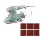 ParkSide PSSZ 18 A1 gyári 18 darabos 93 x 185 mm csiszolópapír készlet 60 / 120 / 240 szemcsemérettel ParkSide PSS 270 elektromos, 270W rezgőcsiszolóhoz (428612)