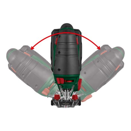 ParkSide PSTDA 20-Li C3 SOLO 20V akkus, akkumulátoros szúrófűrész, dekopírfűrész, akku és töltő NÉLKÜL, kofferben