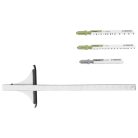 ParkSide PSTDA 20-Li C3 SOLO 20V akkus, akkumulátoros szúrófűrész, dekopírfűrész, akku és töltő NÉLKÜL, kofferben